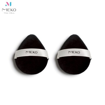 MEKO 水晶超柔蛋型絨毛蜜粉撲 (2入) EE-008【官方旗艦館】