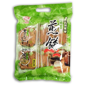 一品名 【煎餅】海苔煎餅 340g (蛋奶素)