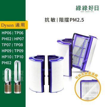 適用Dyson HP06/TP06/PH02/HP07/TP07/HP09/TP09/TP10 抗敏HEPA濾網 多入