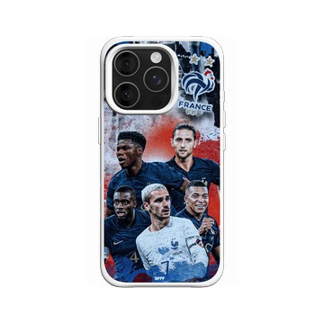 iPhone 16 Pro SolidX 白 - FFF - France National team - Mix Jerseys