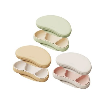 Moyuum 白金矽膠吸盤式組合餐盤組｜可頌系列｜多款可選【佳兒園婦幼生活館】