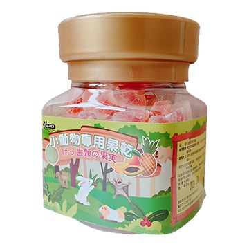 小動物果乾 哈密瓜口味  100g  1罐