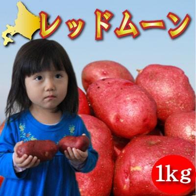 じゃがいも 北海道 さつまいものようなジャガイモ　レッドムーン　１ｋｇ