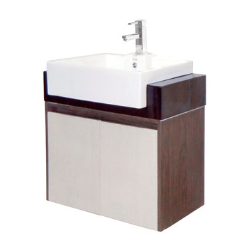 Derek 檯面盆浴櫃組(訂製)/不附龍頭/純白/L623NA1+B11+B11-02