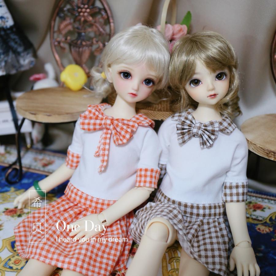 bjd 4分6分3分msd子供服洋装四分6分3分セーラー服スーツスカート