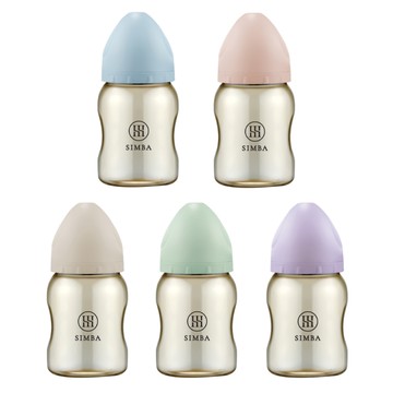 小獅王辛巴 simba 蘊蜜鉑金PPSU寬口防脹氣奶瓶200ml(圓孔)(多色可選)