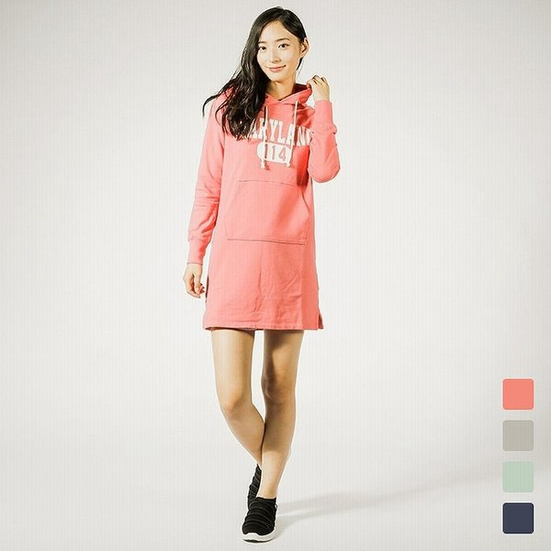 チャンピオン Champion ワンピース Hooded Sweat Onepiece Cw N103 370 通販 Lineポイント最大0 5 Get Lineショッピング
