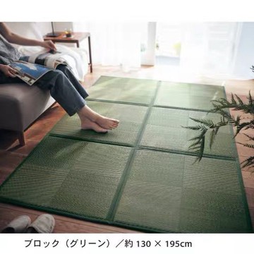 【公司貨/附發票】 【冬暖宜人】日式涼席地毯客廳臥室茶幾夏季大面積地墊家用榻榻米地毯兒童家居 全館免運P17
