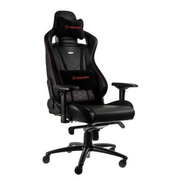 noblechairs皇家EPIC系列電競賽車椅-PU經典款-黑/紅