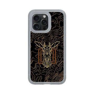 iPhone 15 Pro Max AirX 流變灰 - 花生騷 WasangShow - DAYA等高線