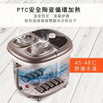 感謝妳的付出 讓妳放鬆疲憊雙足👣【KINYO】滑動式滾輪按摩足浴機 (IFM-6001) 生日禮物 按摩 泡腳 放鬆 長輩送禮