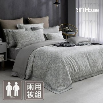 IN-HOUSE-80支天絲棉兩用被床包組(暮色序曲-雙人)