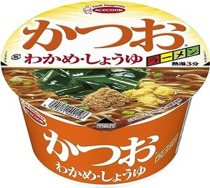 エースコック かつおラーメン 74G ×12個