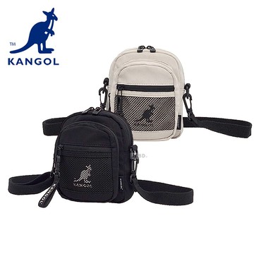袋鼠 【 KANGOL 】斜紋網布小側包 64558701 -廠商直送