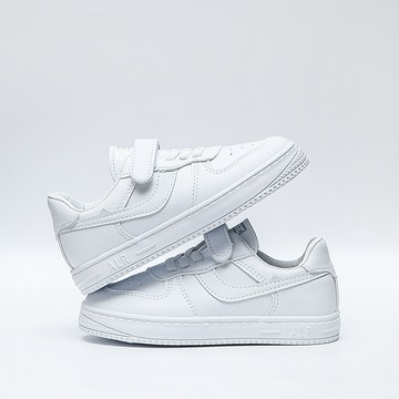 童鞋兒童小白鞋2025春秋新款男童女童運動鞋白色透氣批發防水板鞋鑫弘-萌寶童裝可開發票