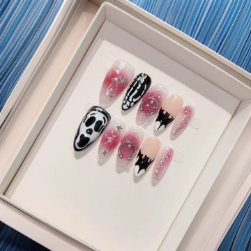 ✨Hannah✨【娜沫】歐美萬聖節爆款純手工穿戴甲穿戴甲