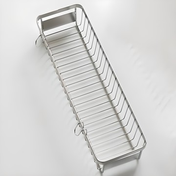 Living Gonggam 方形全304不鏽鋼瀝水廚具餐具筒 小號  1個  單色