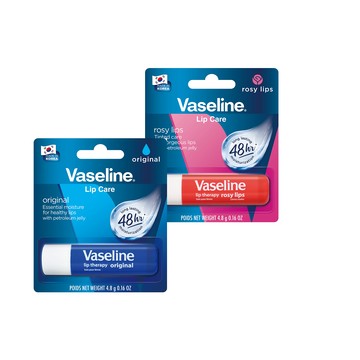 Vaseline 滋潤護唇膏4.8g(經典滋潤 / 玫瑰潤色)