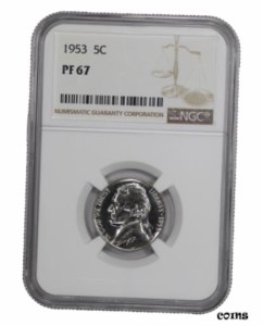 アンティークコイン NGC PCGS PROOF JEFFERSON NICKEL 5C CERTIFIED PF SPOT HAZE FREE