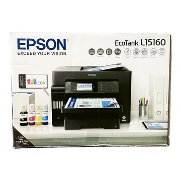 EPSON L15160【全新品+免運+送手機架】A3 傳真多功能印表機《連續供墨》