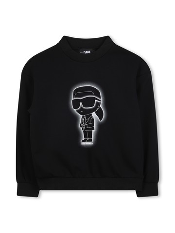 karl lagerfeld sweatshirt with logo
