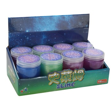 果凍史萊姆彩-炫彩珠光(款式隨機出貨)