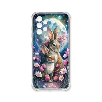 A系列(其他) 殼 TRON 三星 A52/52s 月球上的兔子 四角防摔殼 手機殼