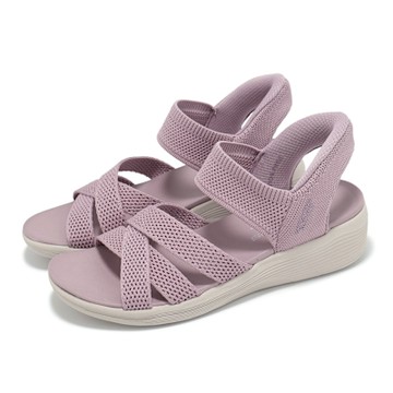 Skechers 涼鞋 Arya-Cooling Off 女鞋 紫 瞬穿科技 Slip-Ins 針織 緩衝 健走涼鞋 163524LAV