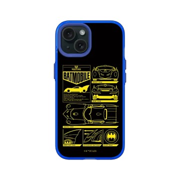 iPhone 15 JellyTint 激光藍 - Batman 蝙蝠俠 - 蝙蝠車