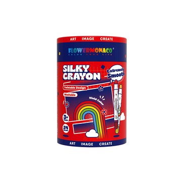 英國Flowermonaco可水洗絲滑慕斯蠟筆24色