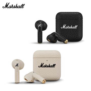 Marshall Minor IV 真無線藍芽耳機 第四代-經典黑/奶油白