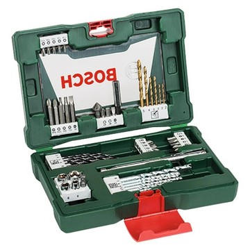 BOSCH 博世 勝利48配件組  1套  金屬鑽頭 + 水泥鑽頭 + 木工鑽頭 + 螺絲起子頭 2個 + 沈頭鑽頭 + 延長接桿 + 六角套筒 + 套筒接桿 + 伸縮磁鐵棒