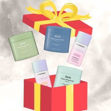 春運發光肌｜妝前保養 (Abib 棉片/MAC 超漾光高防曬妝前乳)