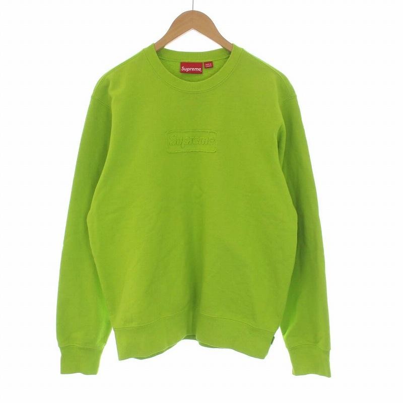 シュプリーム SUPREME 20SS Cutout Logo Crewneck スウェット