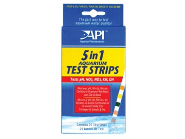 {台中水族} API-魚博士- 五合一測試片 特價--
