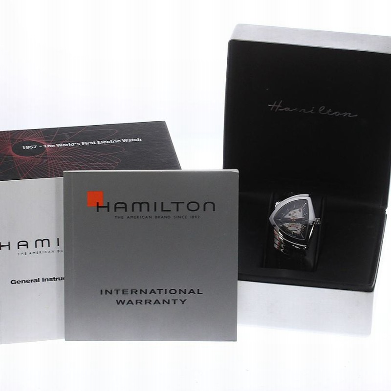 ☆極美品 ☆箱・保証書付き【HAMILTON】ハミルトン ベンチュラ H245150 
