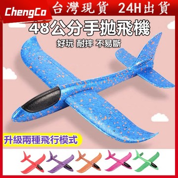 台灣出貨 手拋飛機 泡沫飛機 (可迴旋 折不斷) 手抛滑翔機 露營野餐 親子互動 飛機玩具 攜帶方便 兒童玩具 戶外玩具