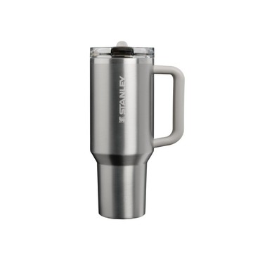 STANLEY 防漏吸管隨手杯 1.18L / 鋼鐵灰
