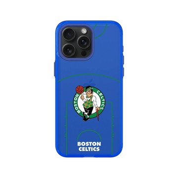 iPhone 15 Pro Max Clear 激光藍 - NBA - 球場系列-波士頓塞爾提克 Boston Celtics - Court