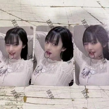 *韓國代購*正品包郵 Minnie小卡 SOLO dmm簽售特典卡片頭繩ver 金米妮小卡