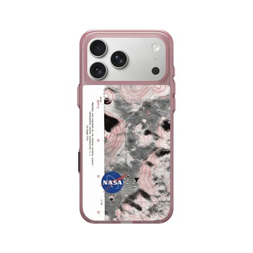 iPhone 17 Pro Max Clear (相機按鈕) 晶醺玫 - NASA - 阿波羅17號著陸點