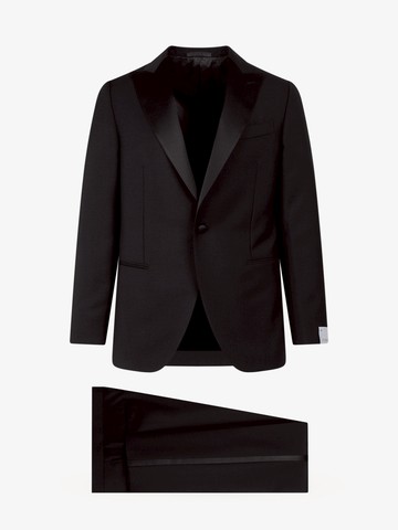 Wool and mohair tuxedo - CARUSO - gender_Man