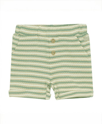 短褲(條紋綠)86cm