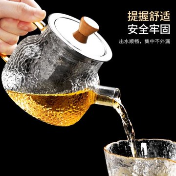 耐熱玻璃茶壺單壺不銹鋼內膽套裝家用茶水分離泡茶器不燙手泡茶壺