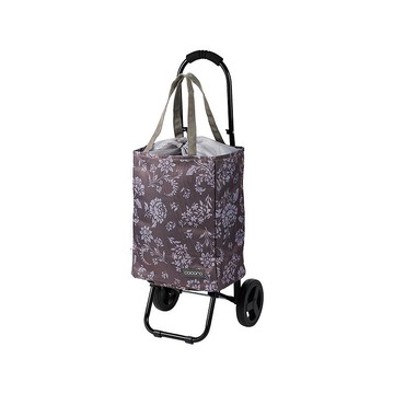 日本cocoro Florian 印花系列保溫保冷摺疊購物車-22L-多色可選