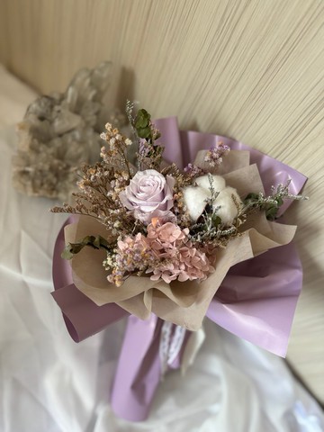 永生玫瑰花束/乾燥花束