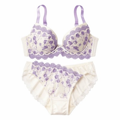 二配色ブラジャー ショーツセット トリンプ 0 M ブラジャー ショーツセット Bras Panties 通販 Lineポイント最大get Lineショッピング