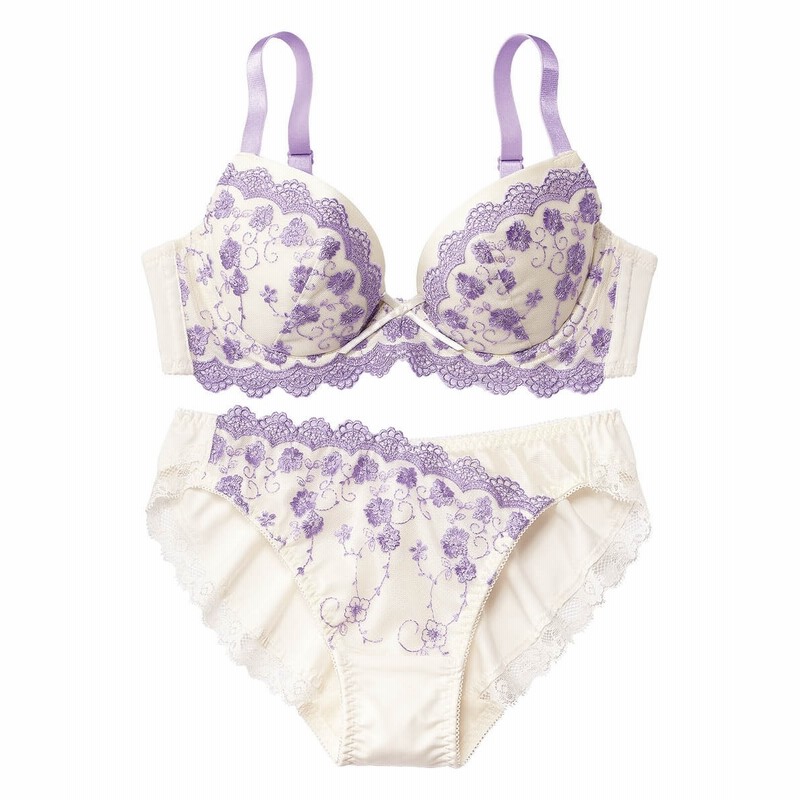 二配色ブラジャー ショーツセット トリンプ 0 M ブラジャー ショーツセット Bras Panties 通販 Lineポイント最大get Lineショッピング