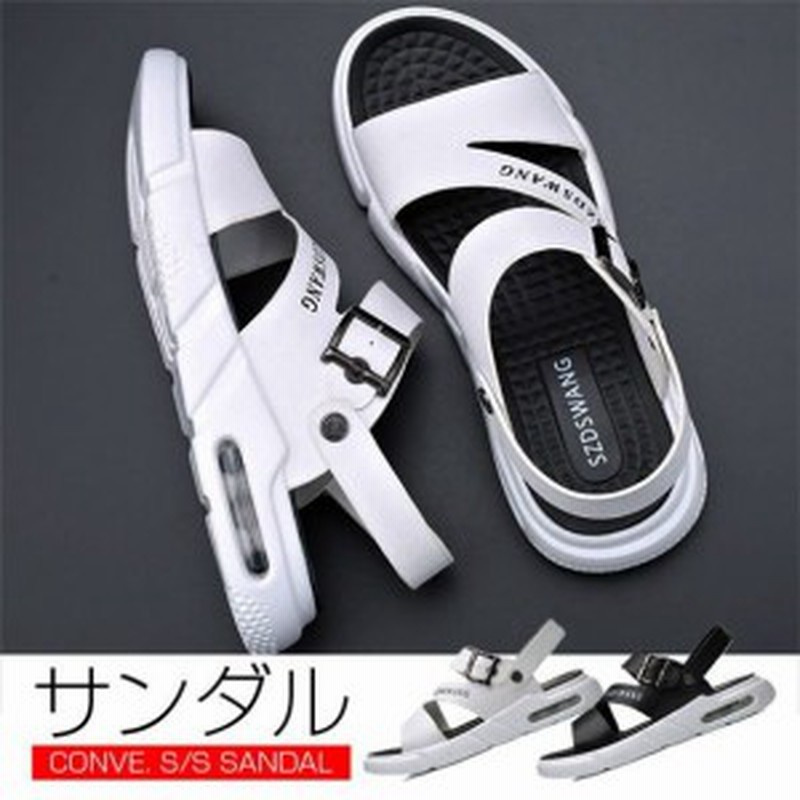 サンダル メンズ 本革 サンダル サボサンダル ビーチサンダル スポーツサンダル スリッパ 軽量 疲れにくい 滑らない 痛くない 白 ホワイ 通販 Lineポイント最大1 0 Get Lineショッピング