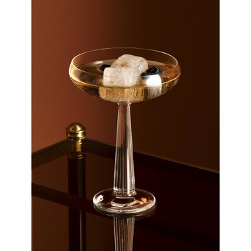 土耳其進口NUDE 水晶玻璃雞尾酒杯馬天尼杯龍舌蘭調酒杯歐式家用